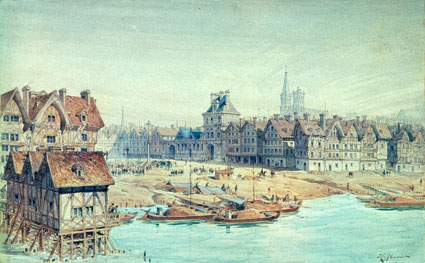 La place de Grève au XVIeme siècle