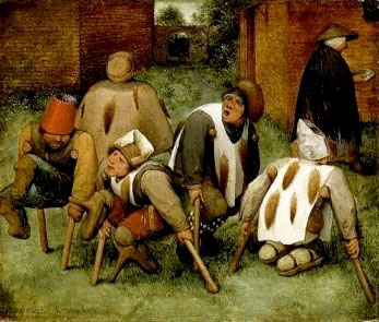 L'ergotisme ou "mal des ardents" vu par Bruegel